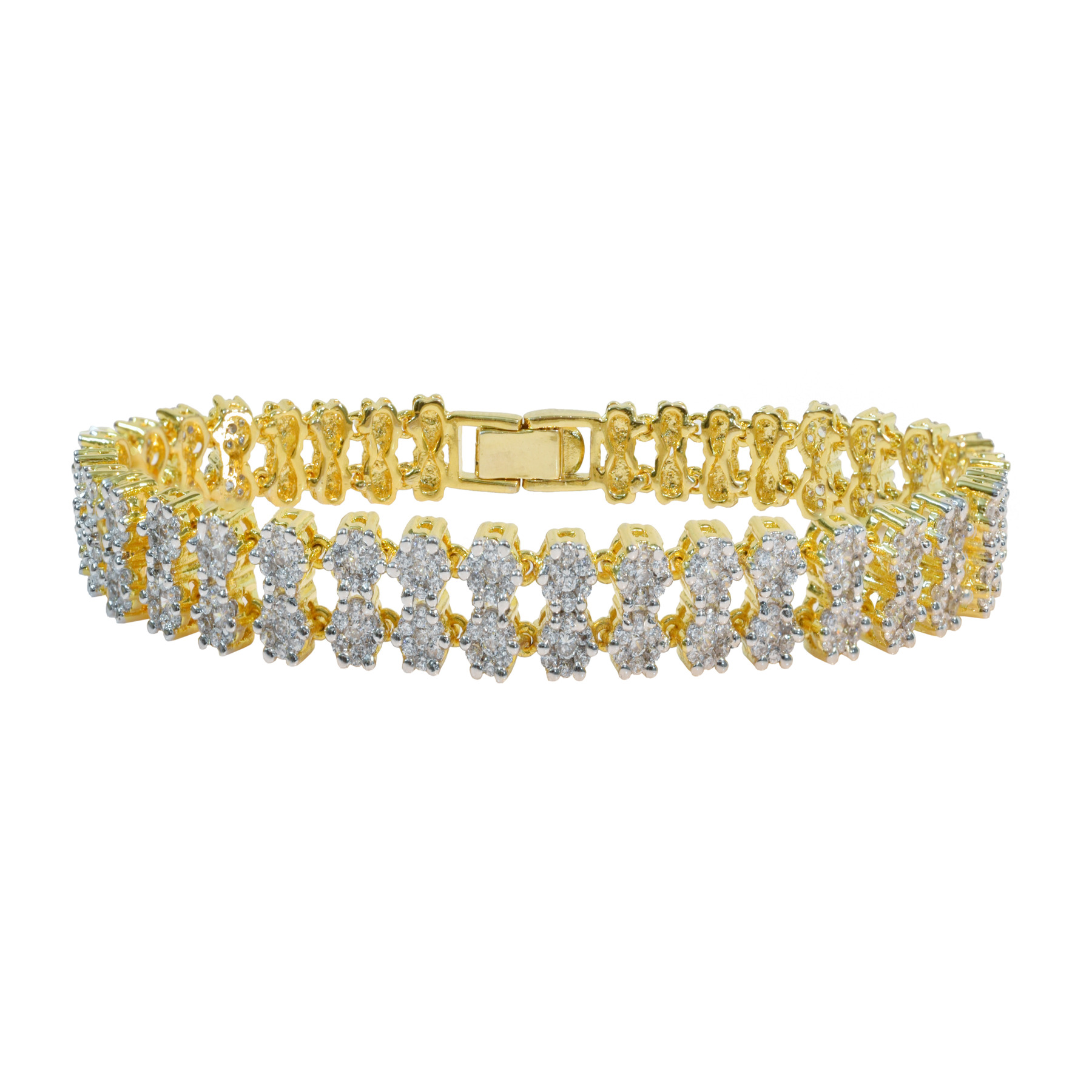 Gold Diamond Bracelet BT035/C